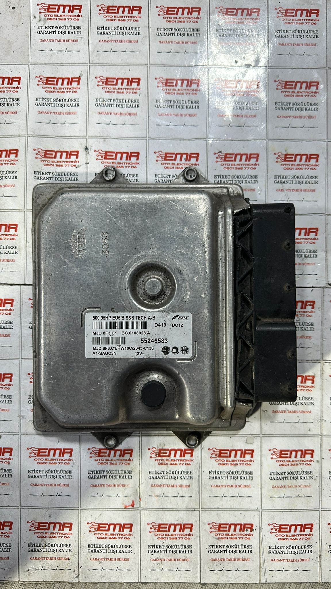 FİAT 500 FİAT DOBLO 1.3 MOTOR BEYNİ 8F3 55246583